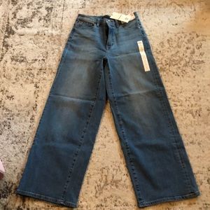 Highrise wide leg, Uniqlo Jeans